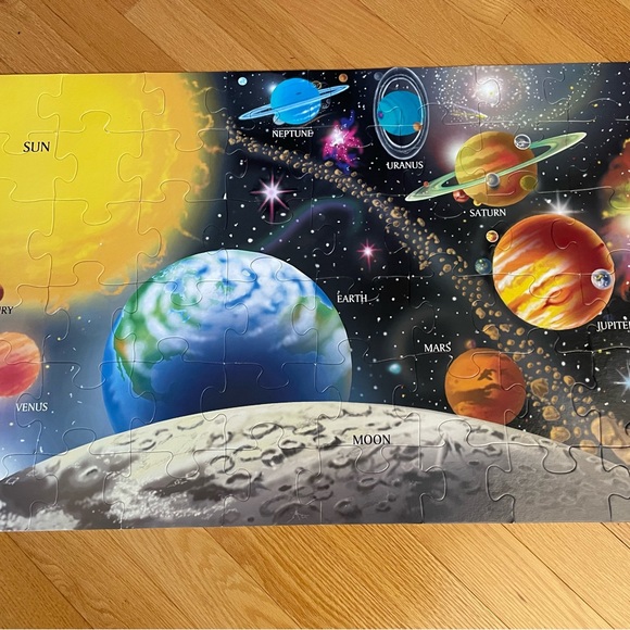 Melissa and Doug solar system 48 piece jumbo puzzle - Picture 2 of 5
